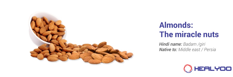 Almonds-the miracle nuts